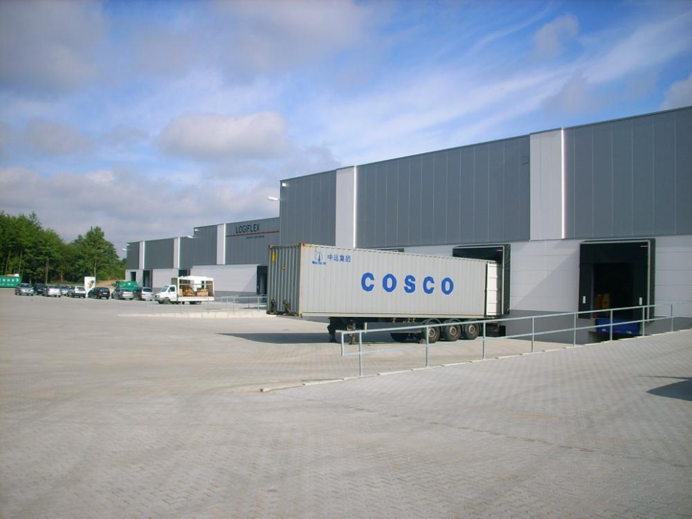Jakobs Architekten Logistikgebäude, Logistikanlage